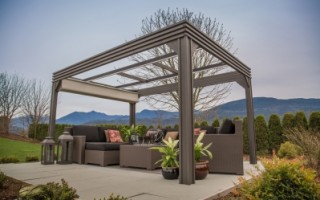 Calais Pools and Spas is an official Visscher Gazebo Dealer. We offer open air, semi and fully enclosed gazebos, and pergolas for Langley, Surrey and Maple Ridge